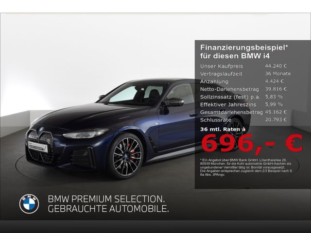 BMW i4 M50 Gran Coupe M Sport Pro HiFi Harman Kardon