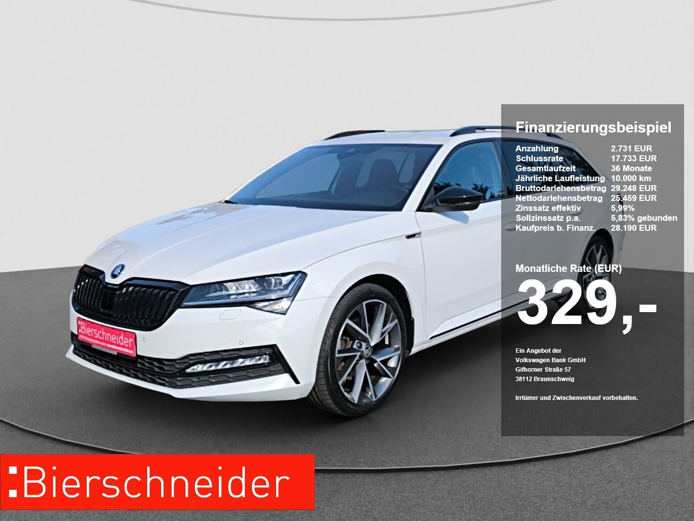Skoda Superb Combi 2.0 TDI DSG Sportline NAVI RFK ACC
