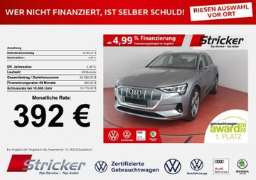 Audi e-tron 55 advanced 392,-ohne Anzahlung AHK Pano