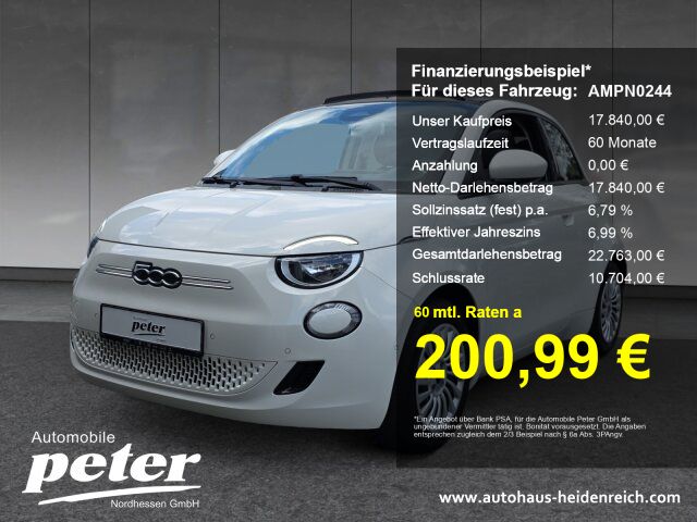 Image of Fiat 500e