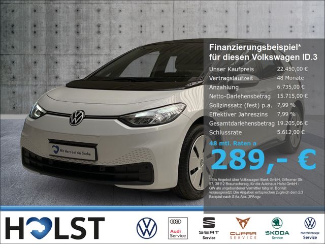 Volkswagen ID.3 Pro 107 kW ACC LED DAB+ NAVI CSS-Laden Stan