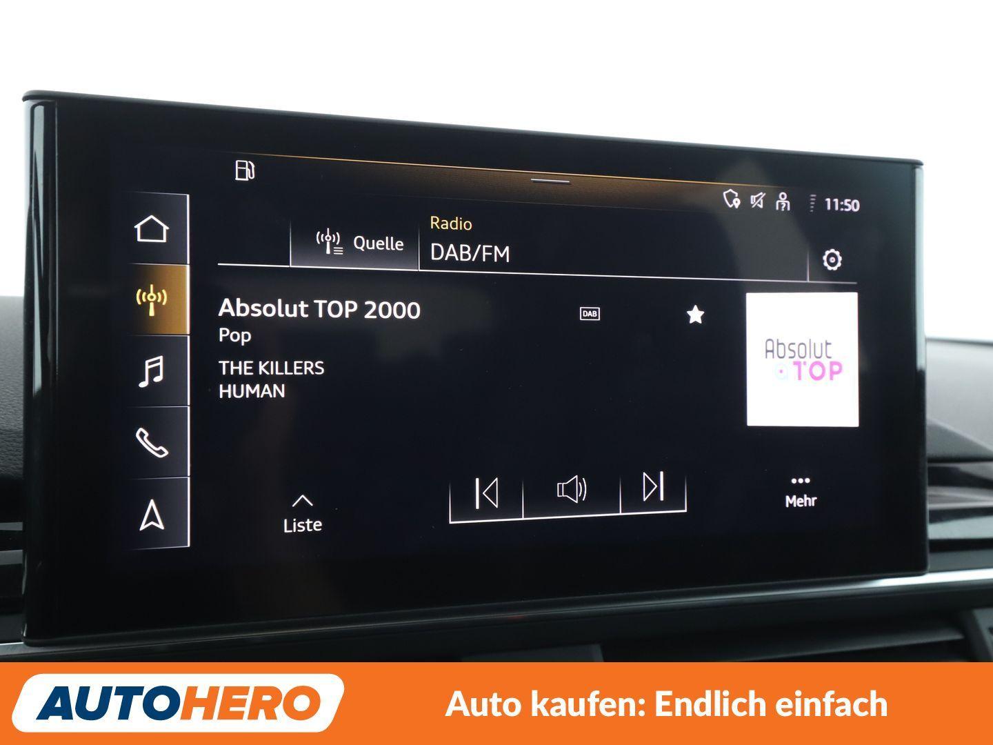 Audi A4 40 TFSI Mild-Hybrid quattro S line Aut.*NAVI*, миниатюра 19