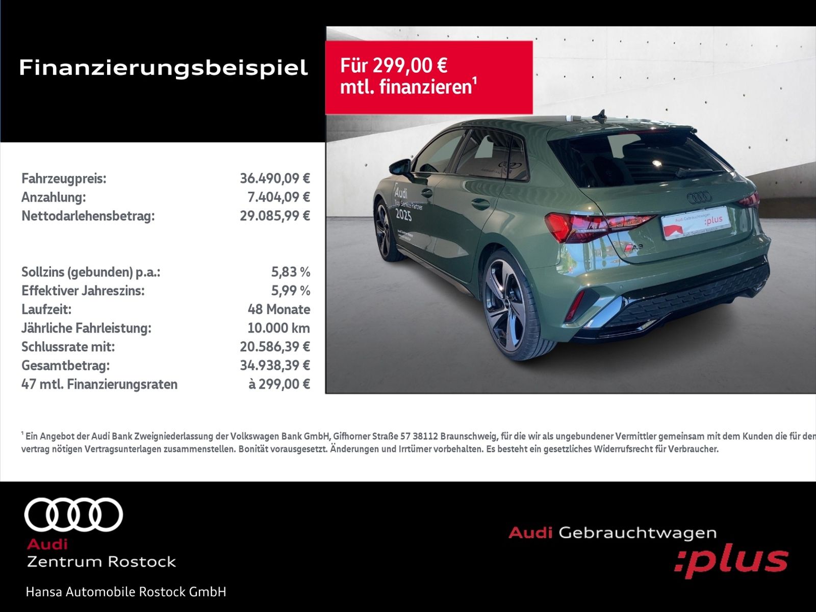 Audi A3 Sportback 35 TDI S-Line Navi Matrix Virt Cock foto 3