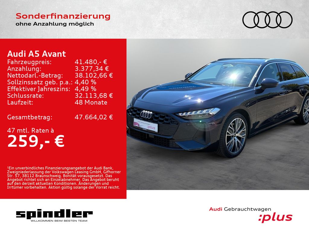 A5 Avant TDI S-tronic / Pano, Tech, AHK, LED+