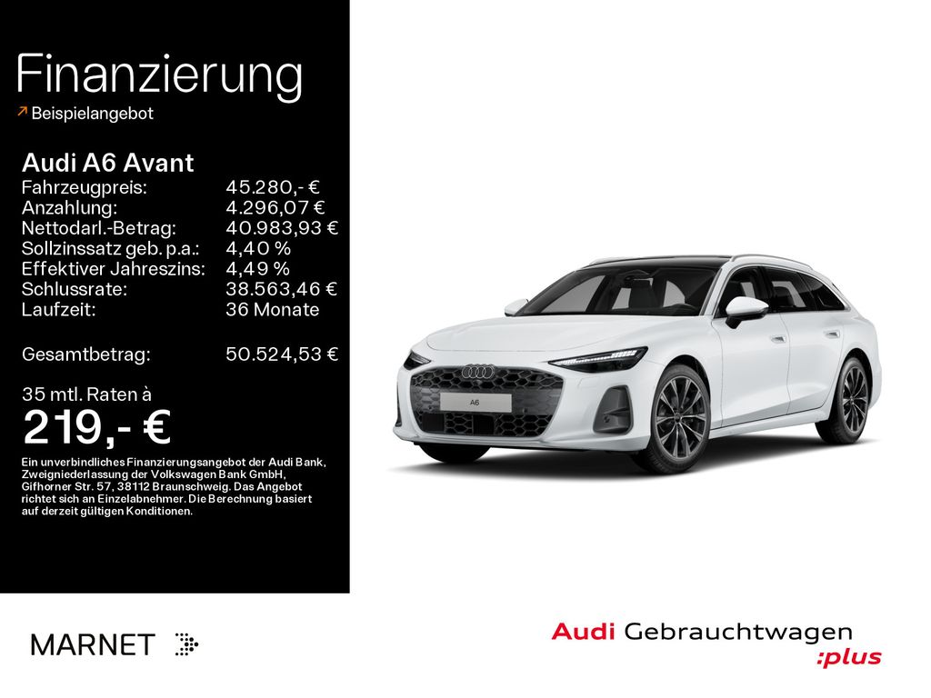 Audi A6 Avant 40 TDI qu advanced S tro*Pano*LED+*Virt