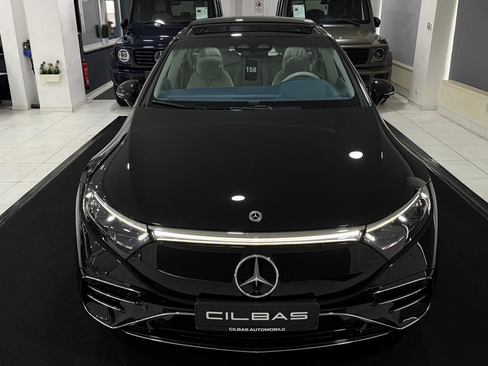Mercedes-Benz EQS 580 4M AMG Edition 1 LEDER BEIGE HYPER HUD foto 5