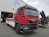 MAN 18.340 Pritsche mit Palfinger Heckkran + Fernbed