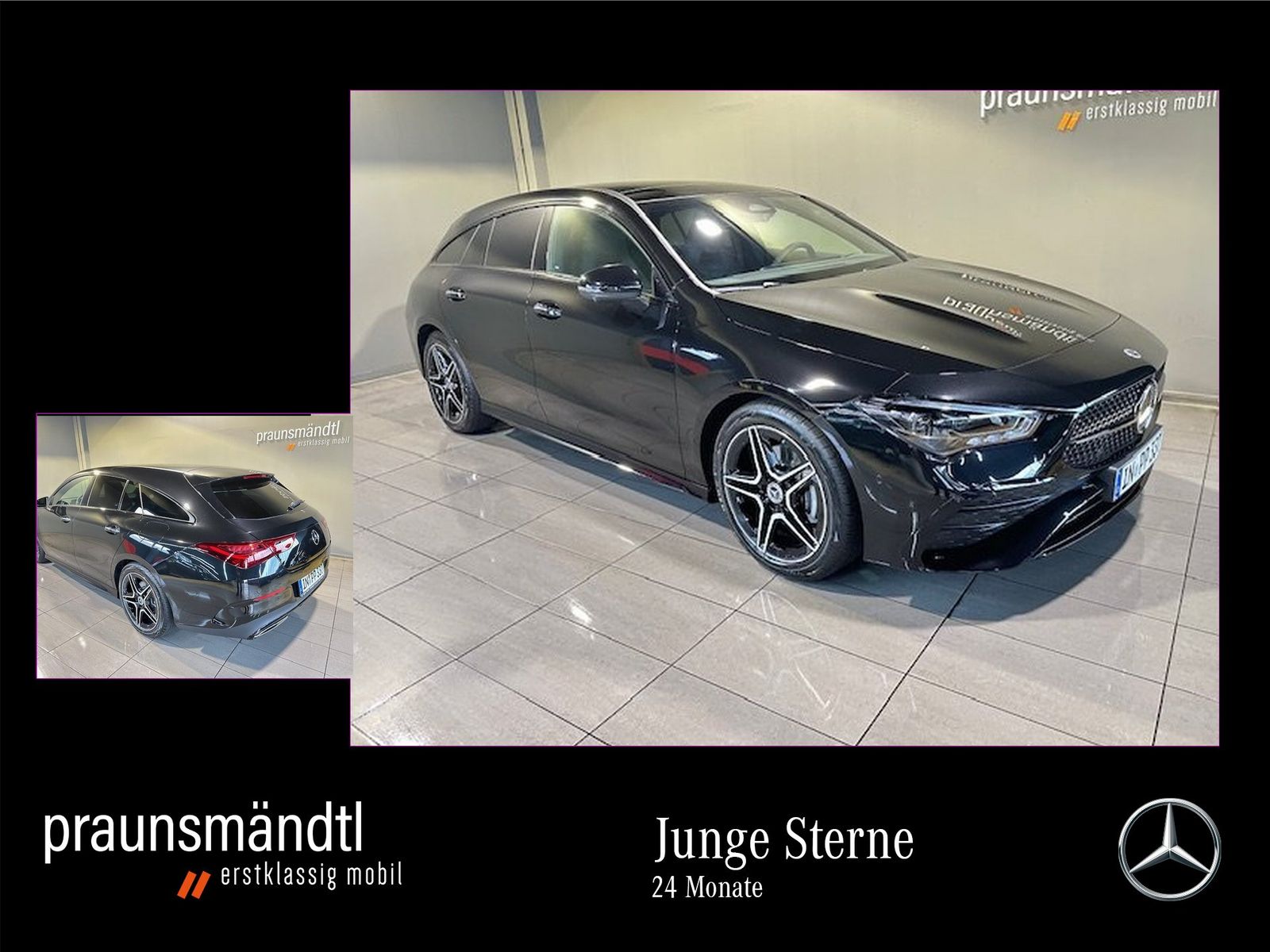 MERCEDES-BENZ CLA 180 SB AMG Night Edition Pano/StdHG/Dist/Tot