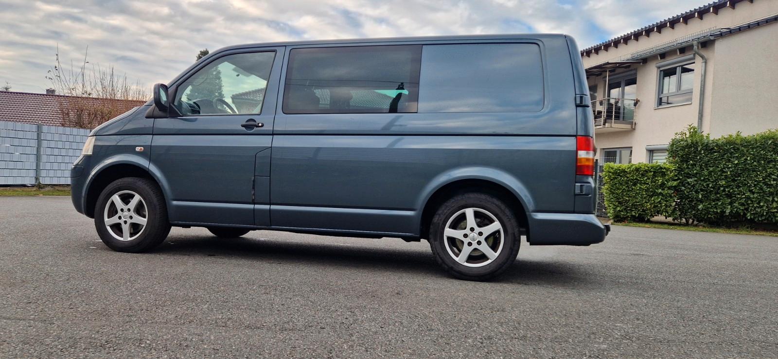 Volkswagen T5Transp. Kasten-Kombi 5 Sitze AHK Klima 1 Hand