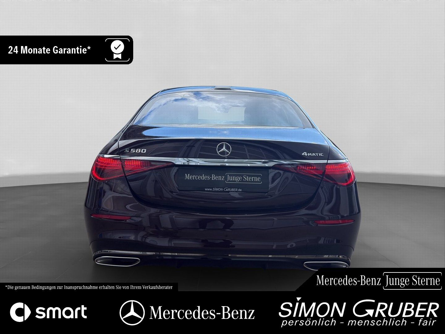 Fahrzeugabbildung Mercedes-Benz S 580 4M L AMG Night First-Class Executive Chauf