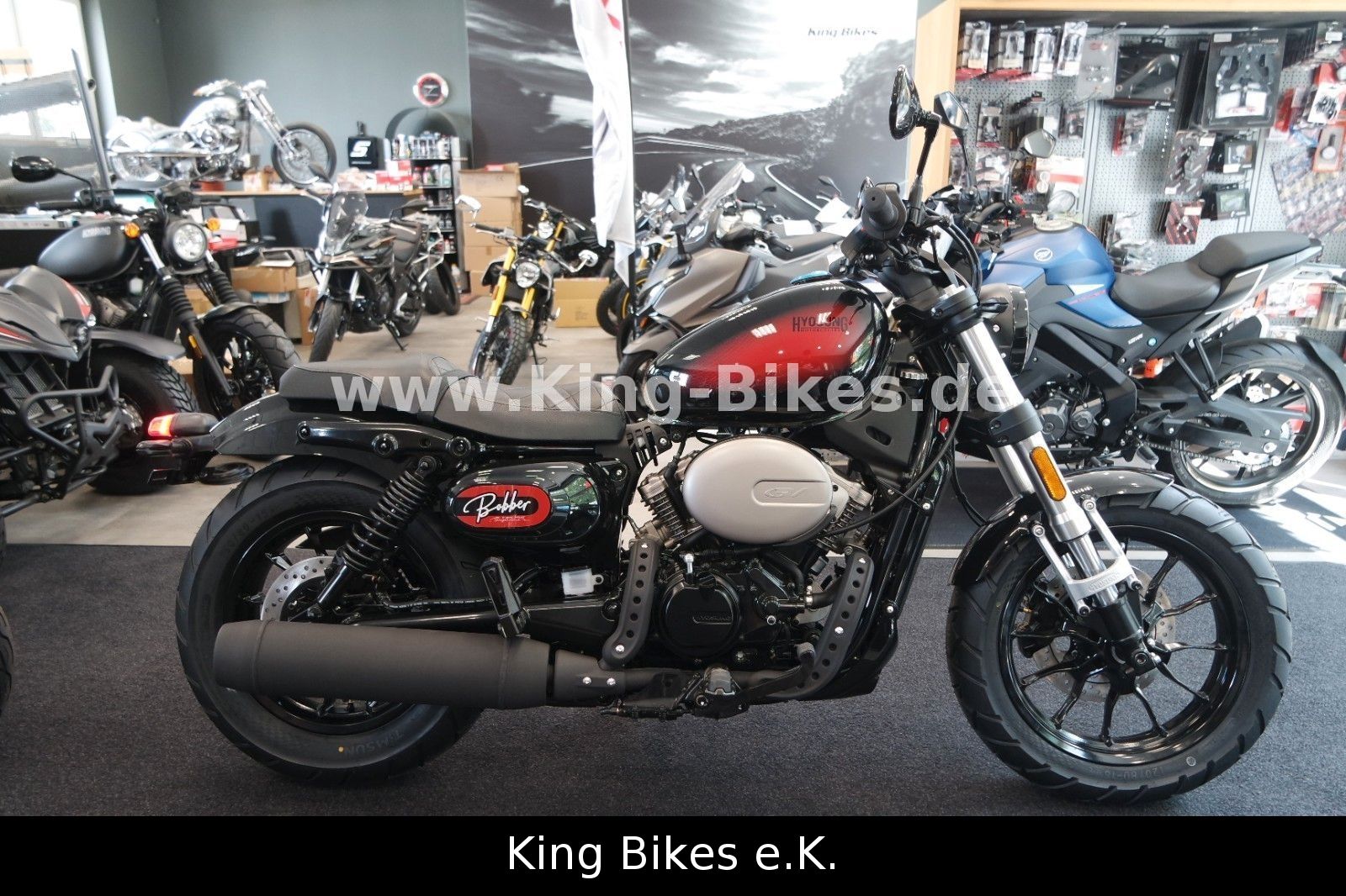 Fahrzeugabbildung Hyosung GV 125i S Aquila EVO ABS - Inkl.3 Jahre Garantie