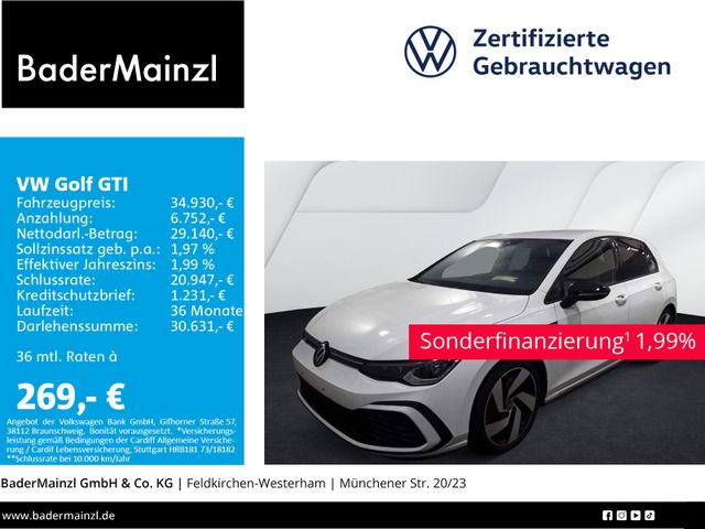 Volkswagen Golf GTI 2.0 TSI DSG AHK Matrix Kamera SHZ Navi