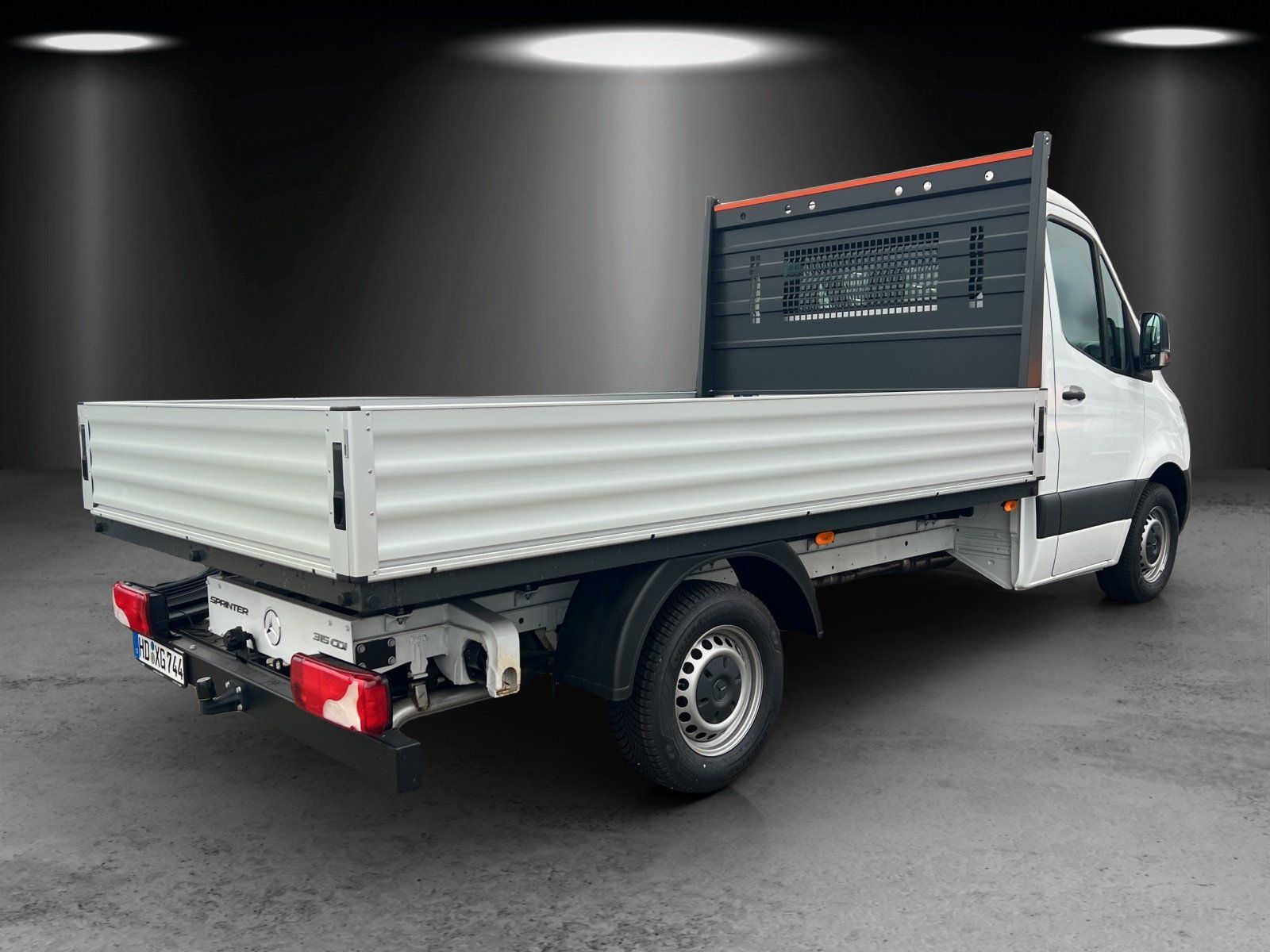 Fahrzeugabbildung Mercedes-Benz Sprinter 315 Pritsche mit Alu - Bordwänden