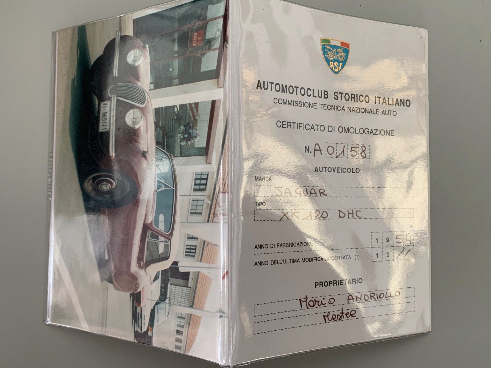 Fahrzeugabbildung Jaguar XK 120 DHC