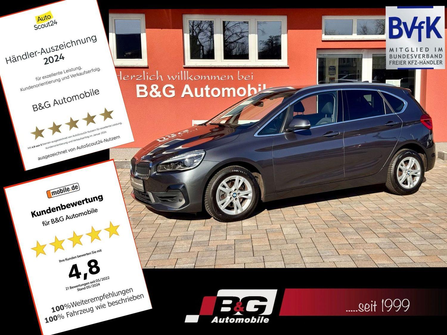 BMW 218 Active Tourer Advantage*Garantie*LED*Navi*