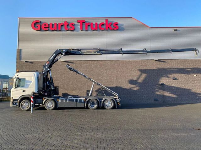 Scania G500 NGS 8X2 MET 3 ZIJDIGE KABELSYSTEEM + HIAB 3