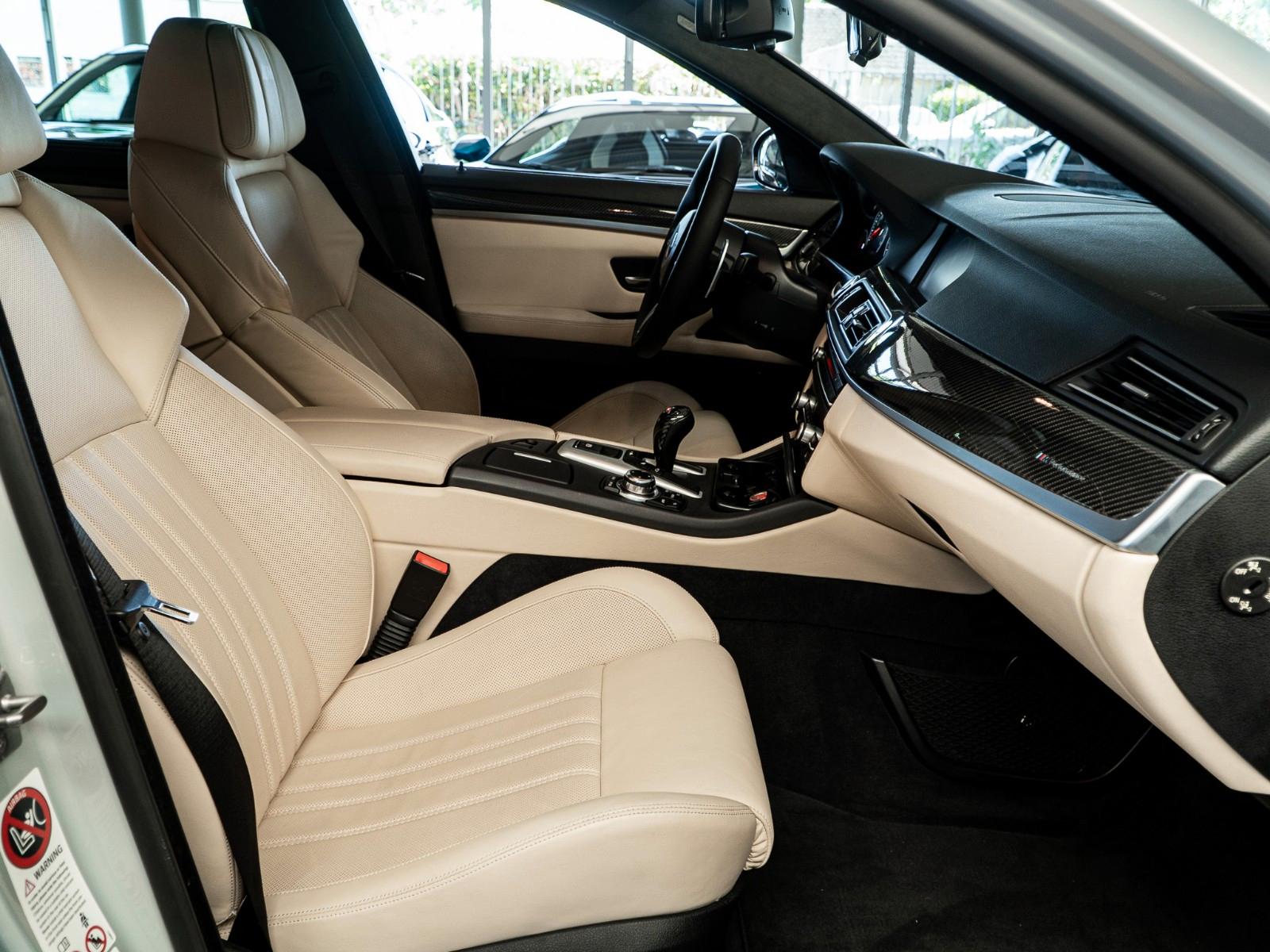BMW M5 F10 V8 560 ch • 38 600 km • BMW Individual • Cuir Merino • Head-up • Sièges chauffants & ventilés • 20"