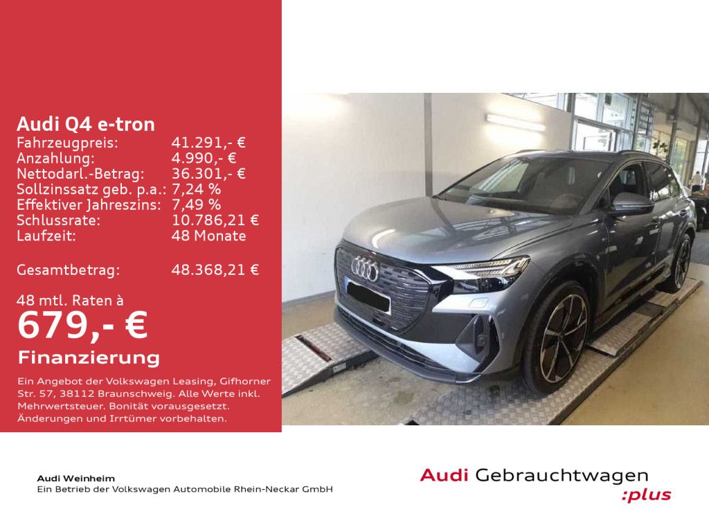 Audi Q4 e-tron 45 S-Line Black Paket Matrix LED UVM foto 2
