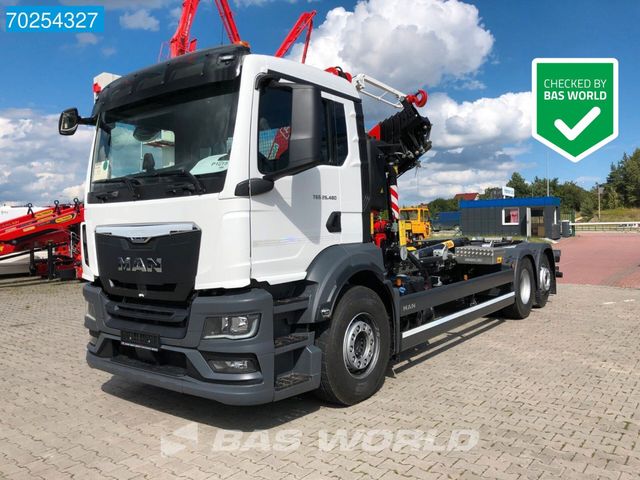 MAN TGS 26.480 6X2 Fassi F235A.0.25 Kran Crane HYVA