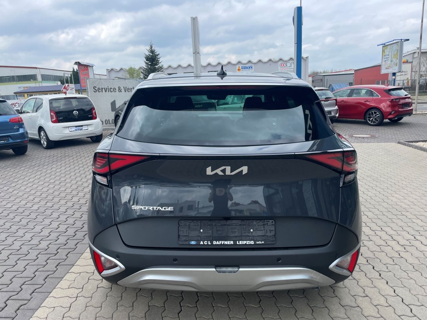 Fahrzeugabbildung Kia Sportage Vision MildHybrid LED Verkehrszeichener
