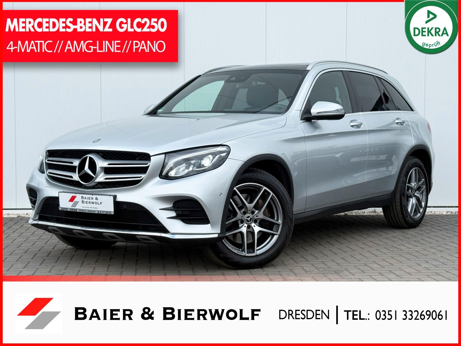 Mercedes-Benz GLC250 4Matic AMG-LINE LED PANO KEYLESS. 2.HAND