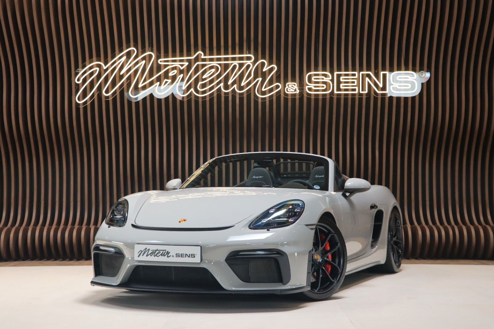 Porsche 718 Boxster Spyder - Pack carbone - PDLS Plus