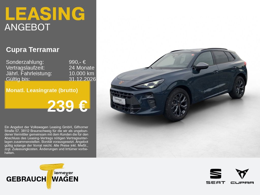 Cupra Terramar 2.0 TSI DSG SENNHEISER MATRIX eSITZE HE