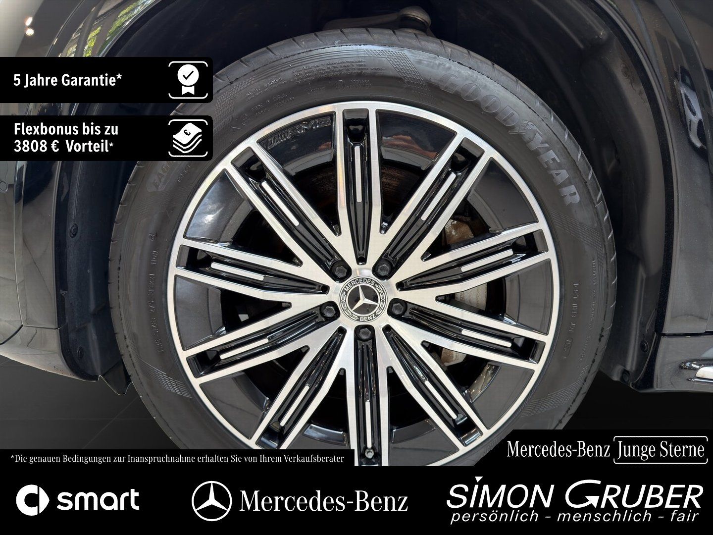 Fahrzeugabbildung Mercedes-Benz EQS 500 4M SUV AMG Hyper Fond-Entertain 7Sitze