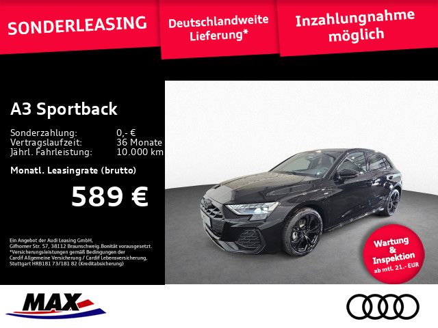 A3 Sportback S line TFSI e 0,5%-VERST+LED+PARKAS