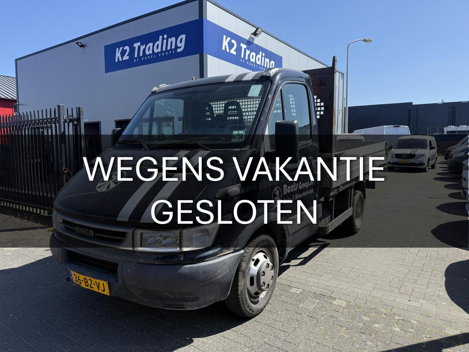Iveco Daily 35C14 300 EURO-3 open laadbak 305cm