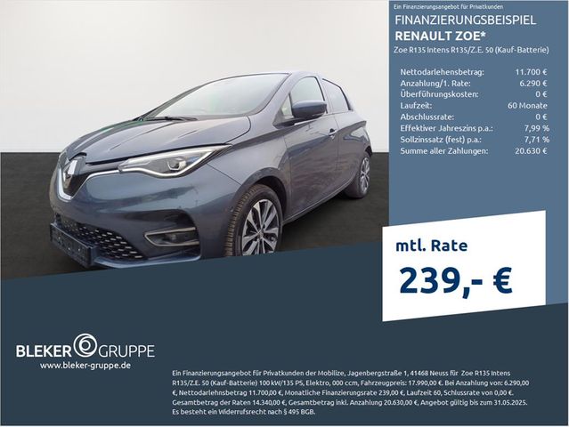 Renault ZOE R135 Intens R135/Z.E. 50 (Kauf-Batterie)