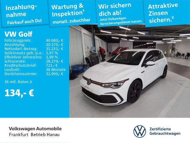 Volkswagen Golf VIII 2.0 TSI DSG GTI Navi IQ.Light DCC DAB+