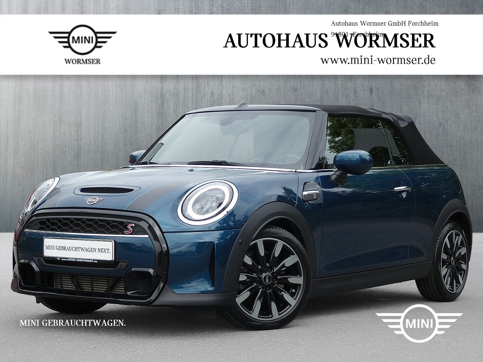 MINI Cooper S Cabrio DAB LED RFK Navi Tempomat Klima
