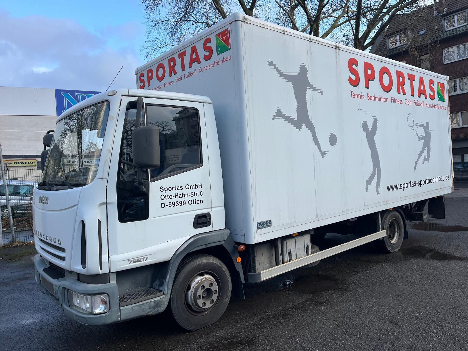 Iveco ML 75E 17 Eurocargo KLIMAANLAGE*LADEBORD*1.HAND!