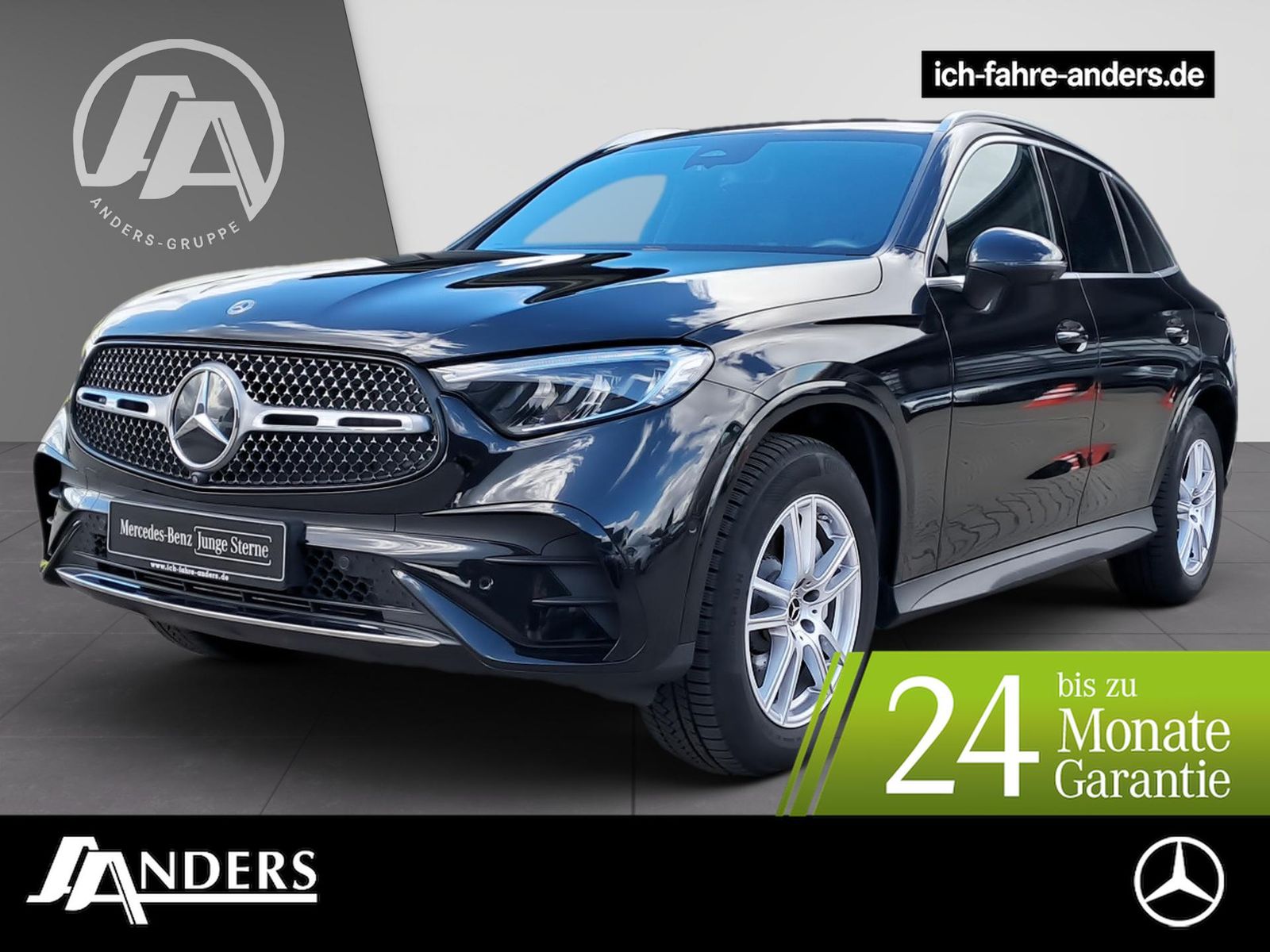 MERCEDES-BENZ GLC 220 d 4M +AMG+SHZ+KeyLess+Edi.+AHK+SpurW+LM