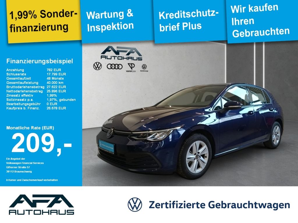 Volkswagen Golf VIII 2.0 TDI LIFE DSG AHK*LED*Navi*LHZ