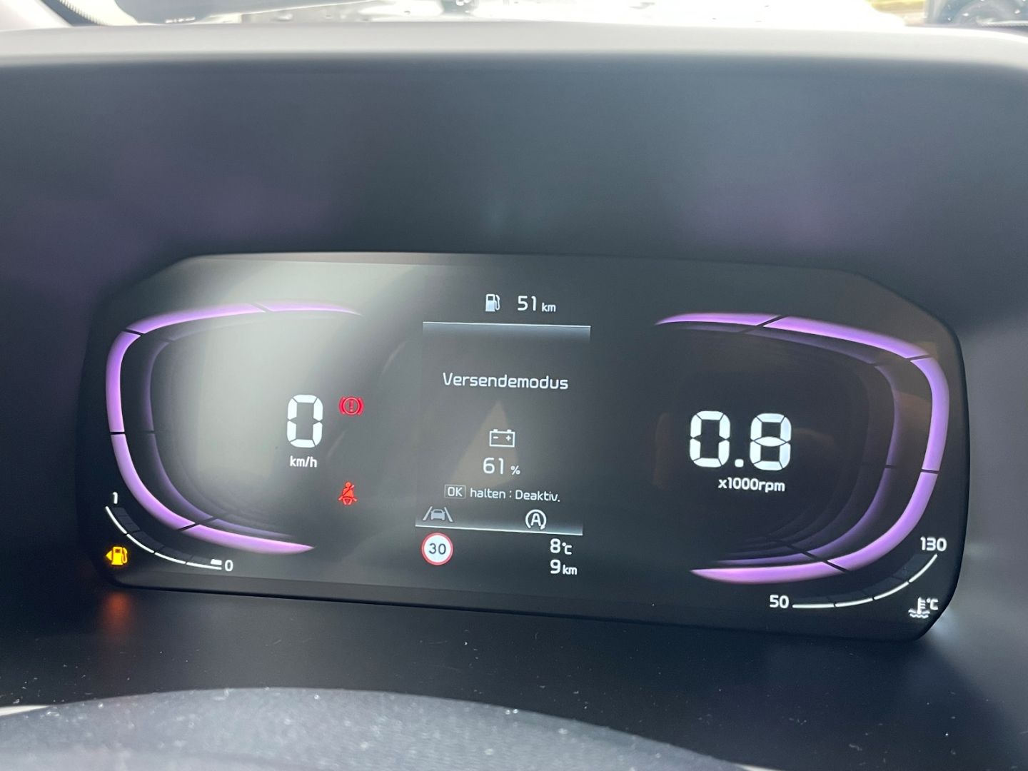 Fahrzeugabbildung Kia Picanto Vision Kamera PDC DAB Navi Verkehrszeich