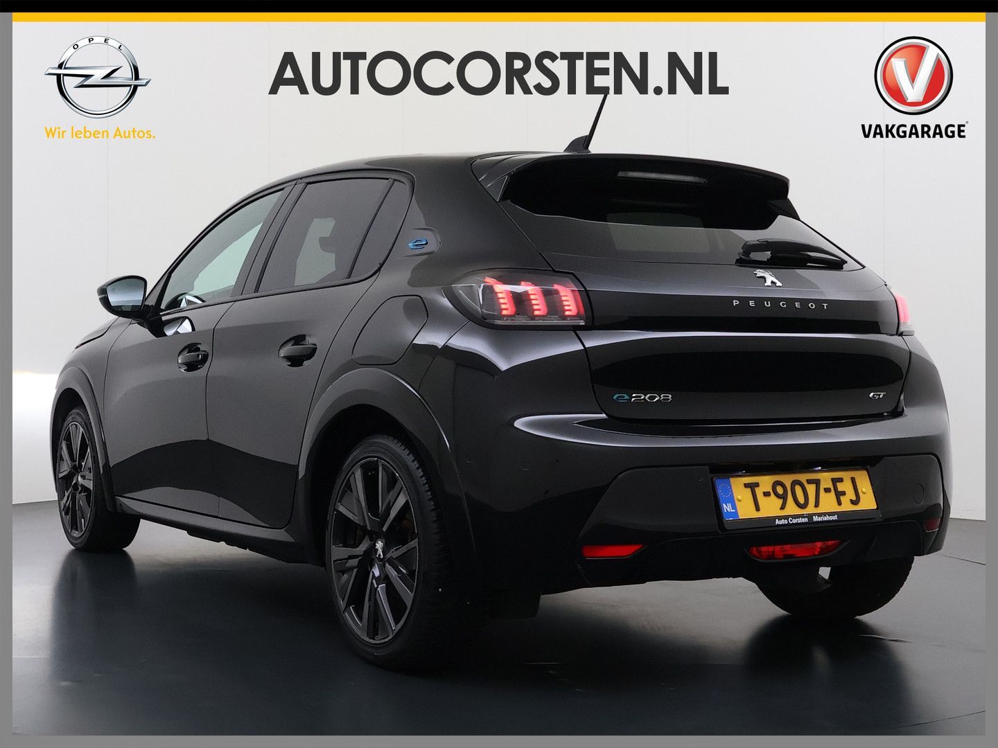 Peugeot e-208 EV GT 350 panorama dach 360°Camera Navi Ec imagem 2