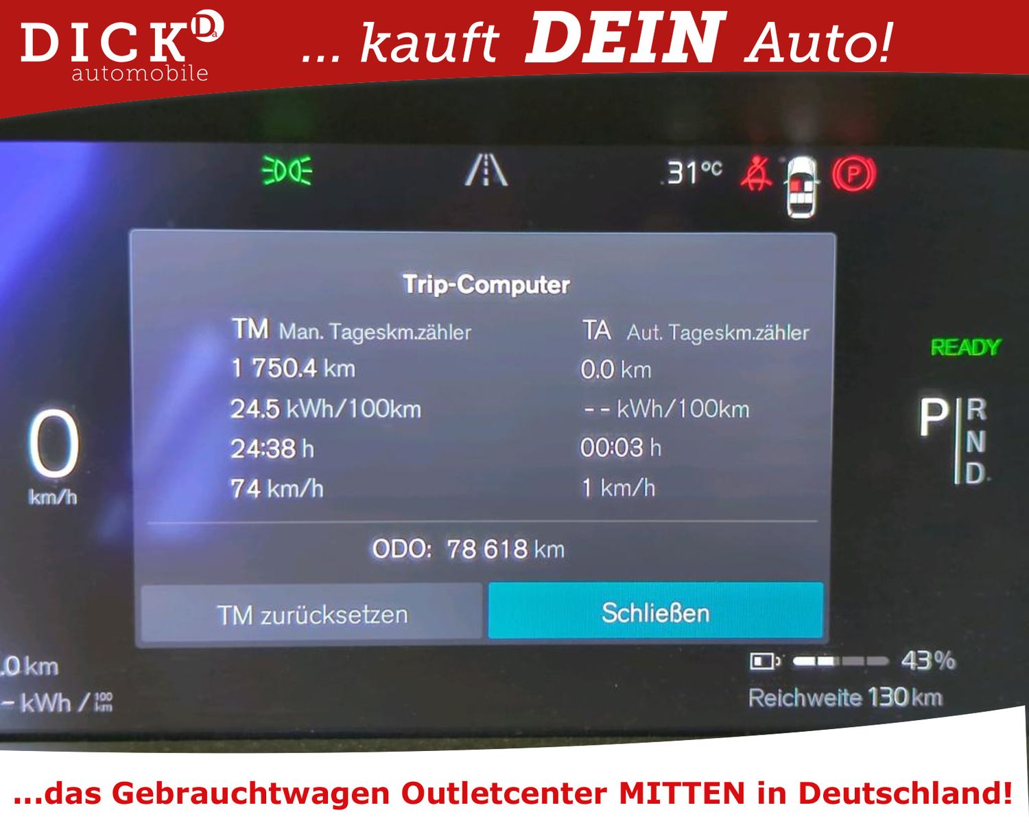 Fahrzeugabbildung Volvo XC40 Electric AWD Ultimate LED/ACC/NAVI/SHZ/H&K