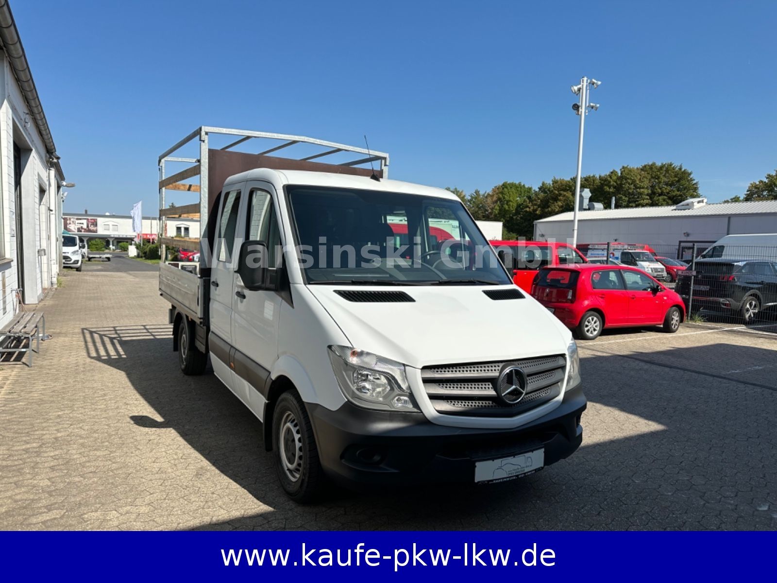 Fahrzeugabbildung Mercedes-Benz Sprinter Pritsche/DoKa /314/Klima