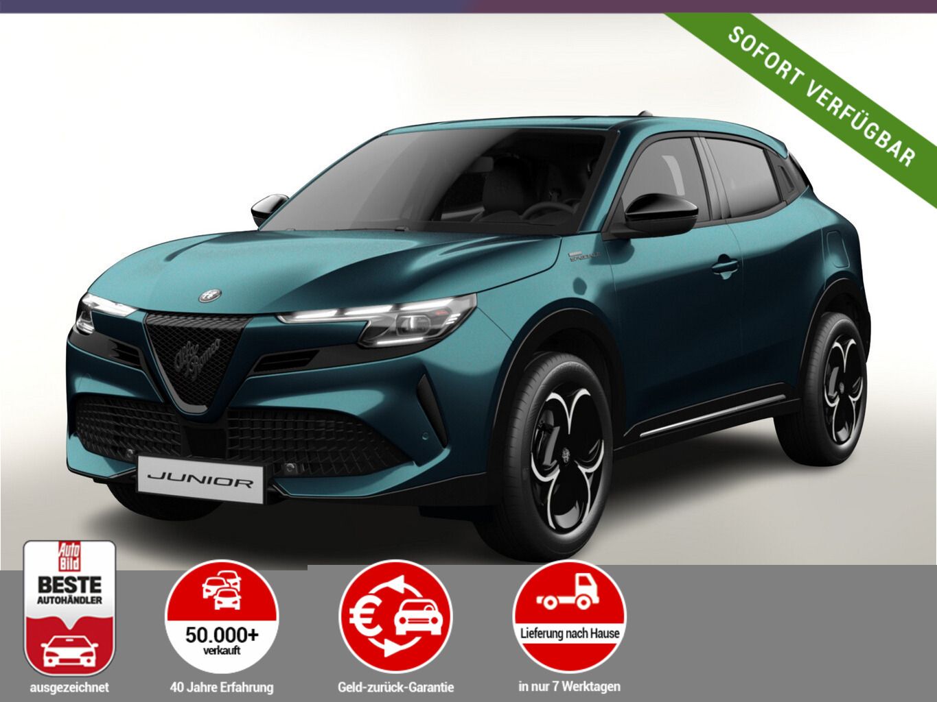 Alfa Romeo Junior Ibrida Speciale TechP Navi 18"LM elHK SHZ