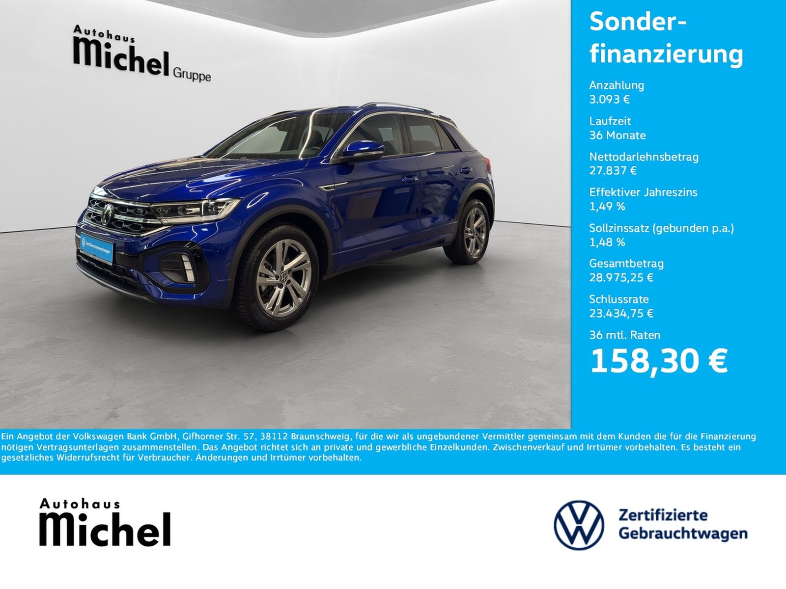 Volkswagen T-Roc TSI DSG R-Line LED-Plus ACC Standh.Navi Ka foto 2