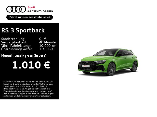 Audi RS 3 Sportback Matrix Pano SONOS HuD Carbon Kam.