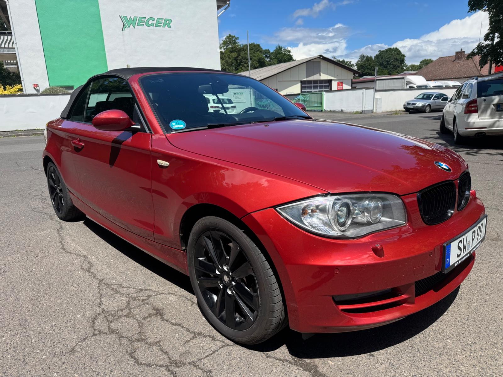 BMW 1 Cabrio 120d*Aut.*Eur 5*Leder*Navi*Tüv 01/28*