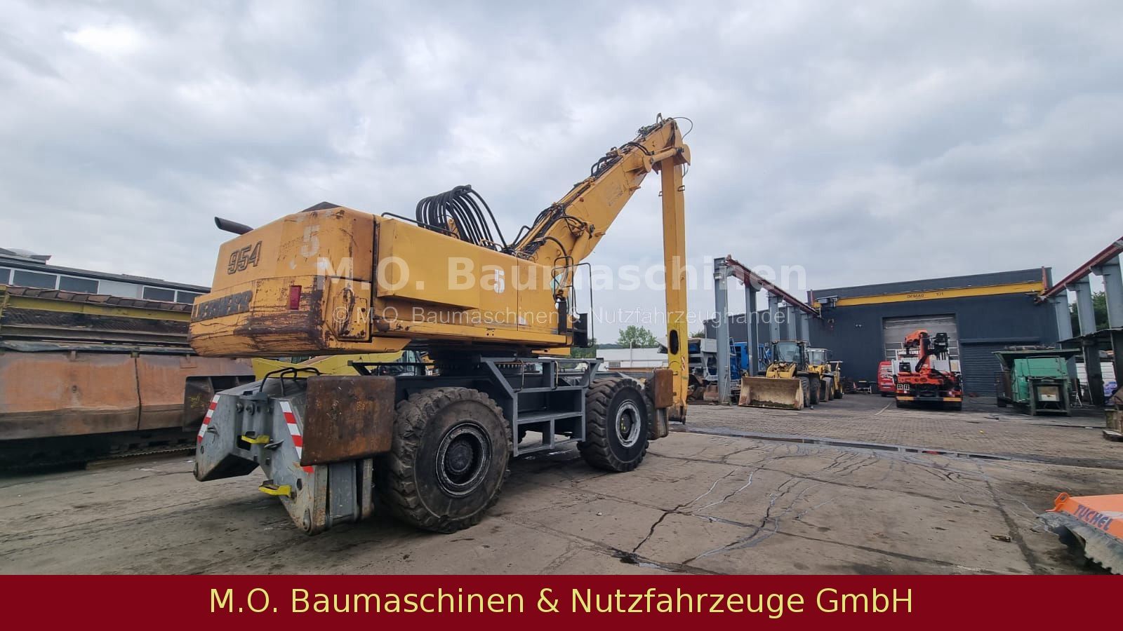 Fahrzeugabbildung Liebherr A954B Litronic / Magnetanlage / Hochf. Kabine /
