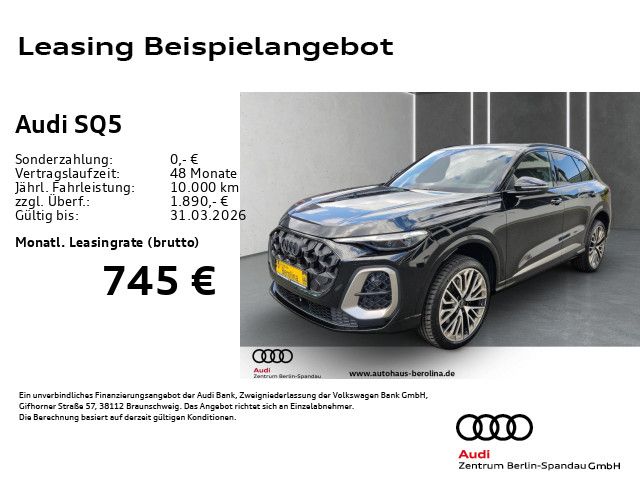 Audi SQ5 *PANO*MATRIX*HuD*360°*B&O*Tech+*