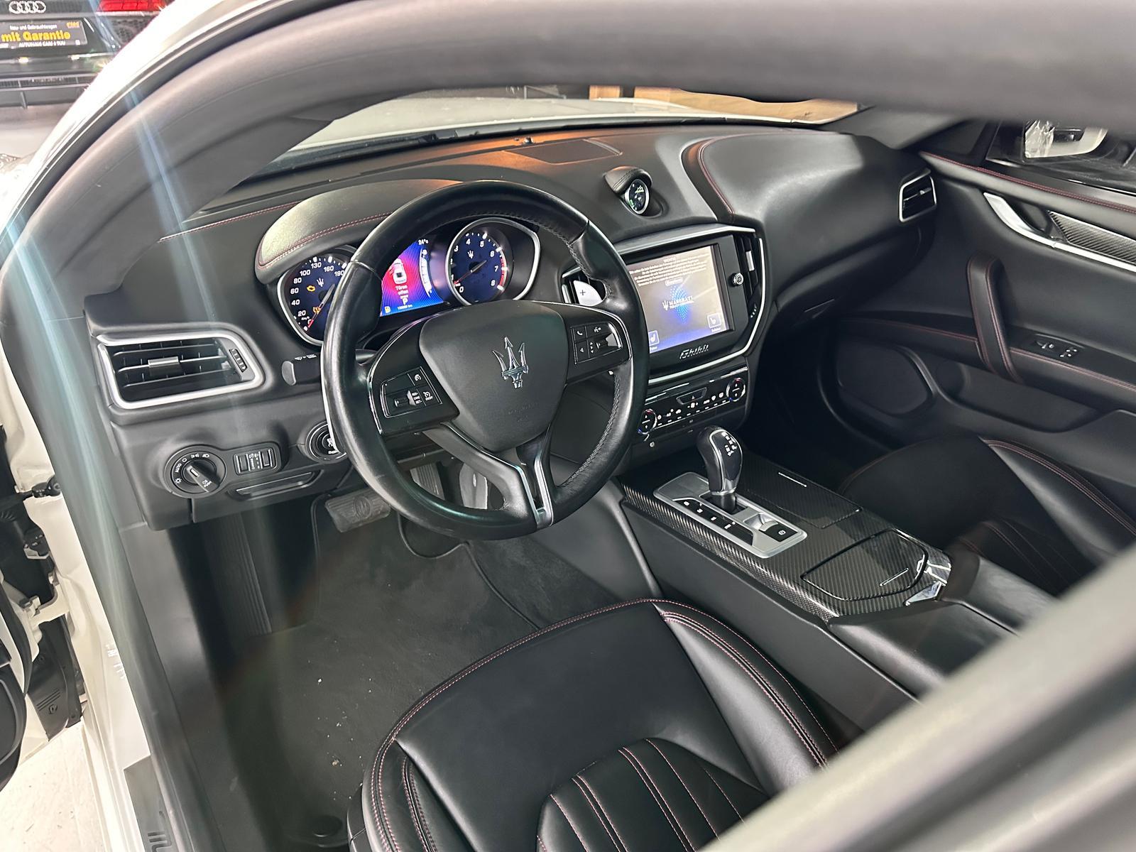 MASERATI GHIBLI 3.0 V6 TWINTURBO | 330 ch | 4X4 | BVA | HAYON ÉLECTRIQUE | VENTILATION DU SIÈGE