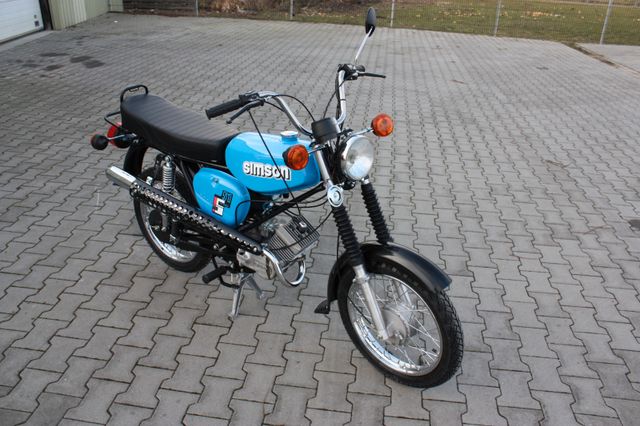 Simson S51 Neuaufbau mit 12V