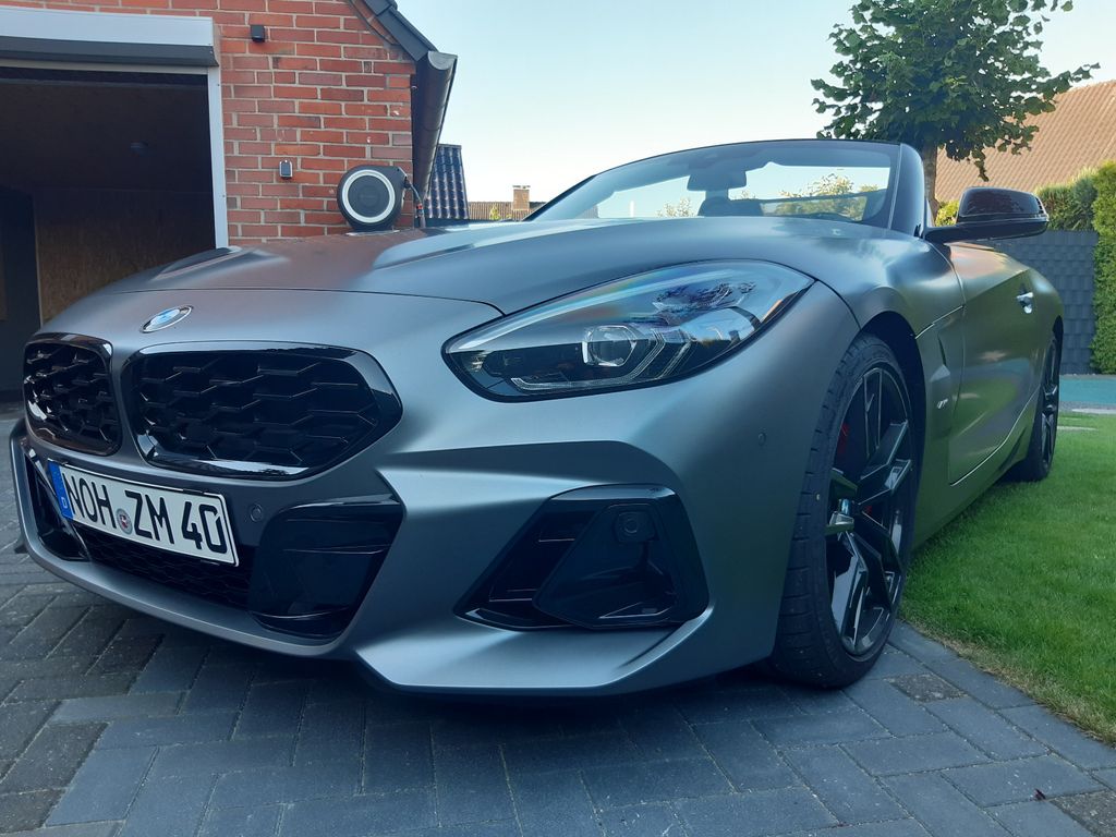 BMW Z4 M40i,Voll,Frozen-Grey,LP82000€,H&K,19Zoll,Kam
