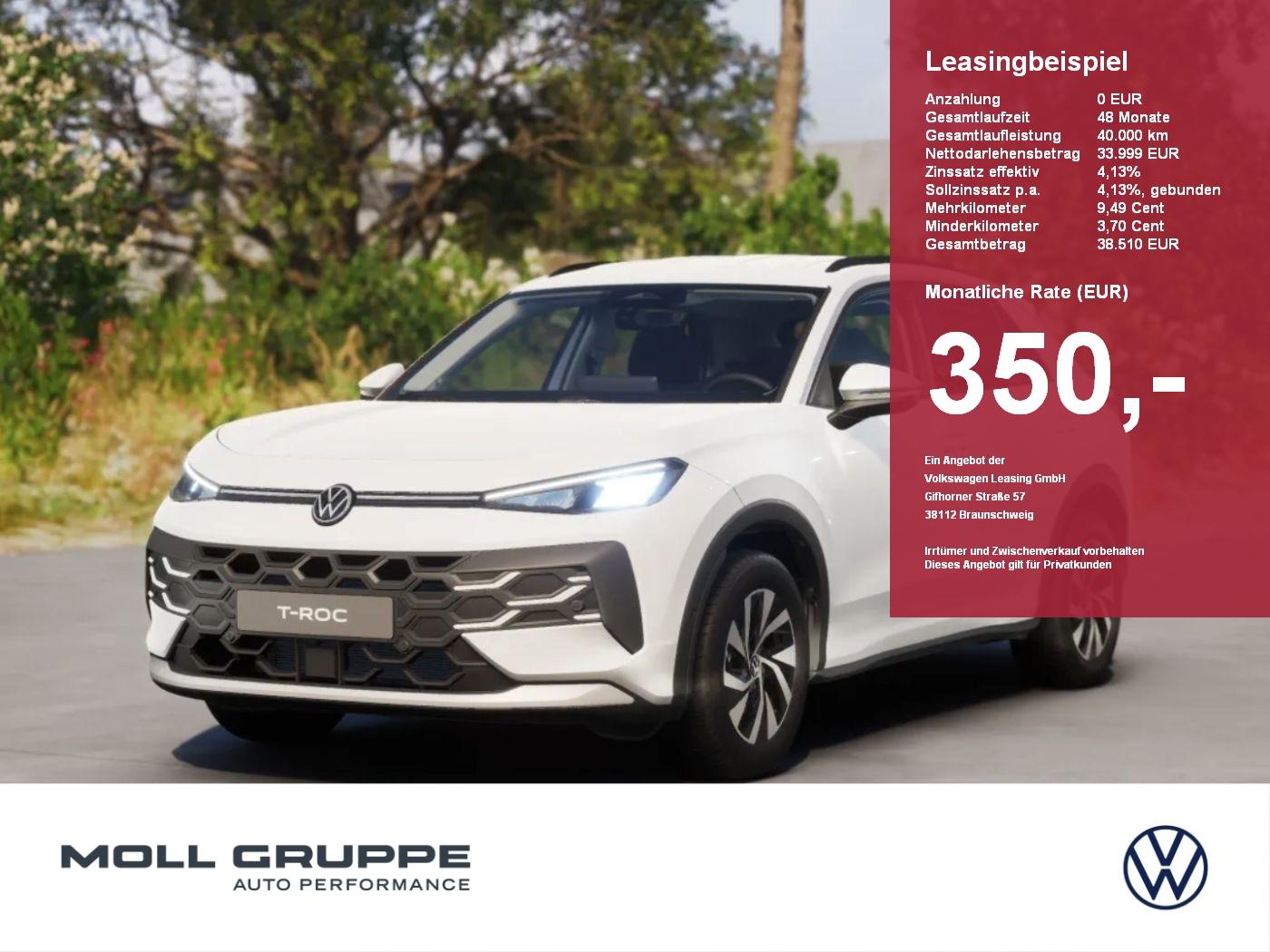 Volkswagen T-Roc Life 1.5 l eTSI OPF DSG ACC AUT FLA KAM